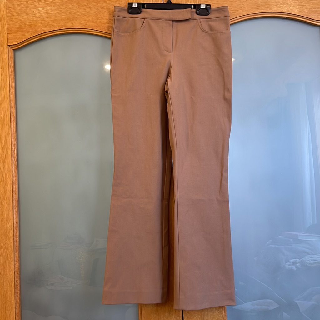Theory Classic Camel Eco New Bistretch Crop Pants Brand New